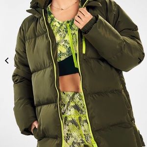 BRAND NEW Fabletics Puffy Coat